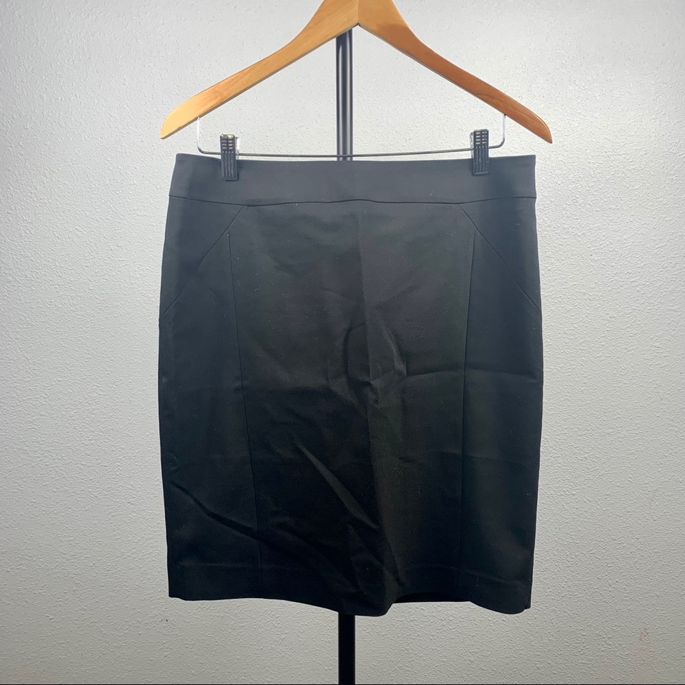 H&M Black Pencil Suit Skirt